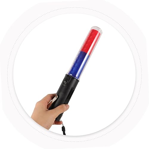 Miniatura 4 de Control de tráfico LED de doble color recargable Glow Stick para asistencia de estacionamiento, dirección de eventos y señalización de seguridad y