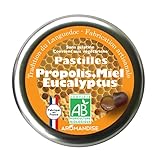 citropolis mehari Type de produit : Pastilles Pastilles bio à la propolis, miel et eucalyptus pour la gorge 45g