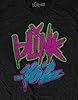 Blink 182 T Shirt Neon Distressed Band Logo Official Mens Black S #2