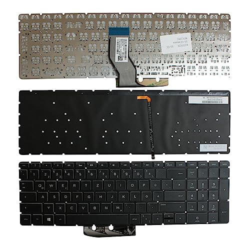 Clavier pour ordinateur portable compatible HP Pavilion 15-cc105ur rétroéclairé