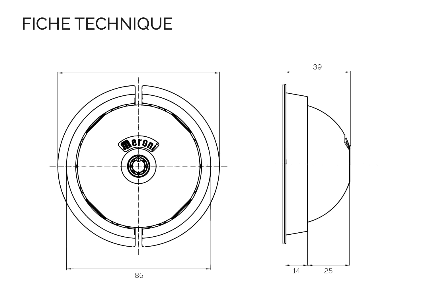 UFO VAN LOCKS Kit Simple Serrure Antivol pour Véhicule Utilitaire avec Fermeture Débrayable