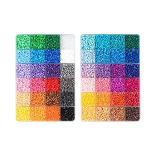 Kit artisanat de perles Tsophreniq colorées en plastique pour projets créatifs de loisirs