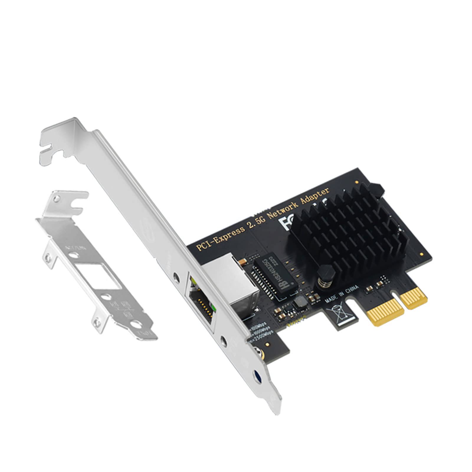 Tarjeta PCIe 2.5Gbps Ethernet RJ45 RTL8125BG Intel1225V LAN Express Card 7