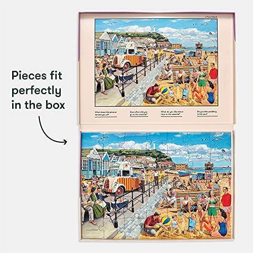 Relish - Dementia Jigsaw Puzzle for Adults, 35 Piece Seaside Nostalgia Puzzle - Activities & Gifts for Elderly People with Alzheimer's