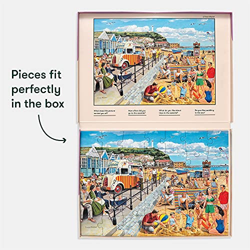 Relish Large Piece Puzzles For Seniors, 35 Piece Seaside Nostalgia Jigsaw Puzzle, Dementia Products For Elderly #TOP3