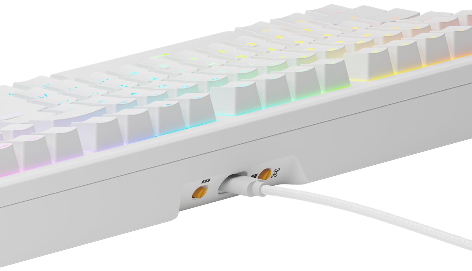 GLORIOUS Gaming GMMK 3 tastiera Rapid Trigger, Hall Effect, polling 8K, switch magnetici e meccanici MX, tastiera 100% hot swap, guarnizioni modulari, Doubleshot Keycaps PBT, QWERTY americano
