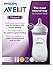 Philips Avent Natural Baby Bottle, Clear, 11 Oz, 2 Pack, SCF016/27 (Package May Vary)