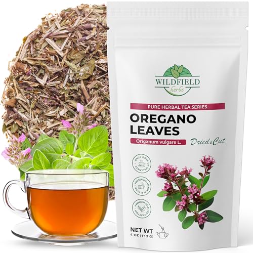 Image of 4 oz. Oregano Dried Oregano Leaves Herbal Tea (Origanum Vulgare L.) - 113g Dry Herb Tea Egano