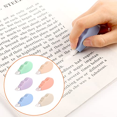Vin Beauty 12 Pack Correction Tape, Easy To Use Applicator, Correction Tape For School, Office, Study Supplies(0.2 X157 Inch) #TOP6