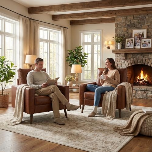 Luxury Faux Fur Accent Chair