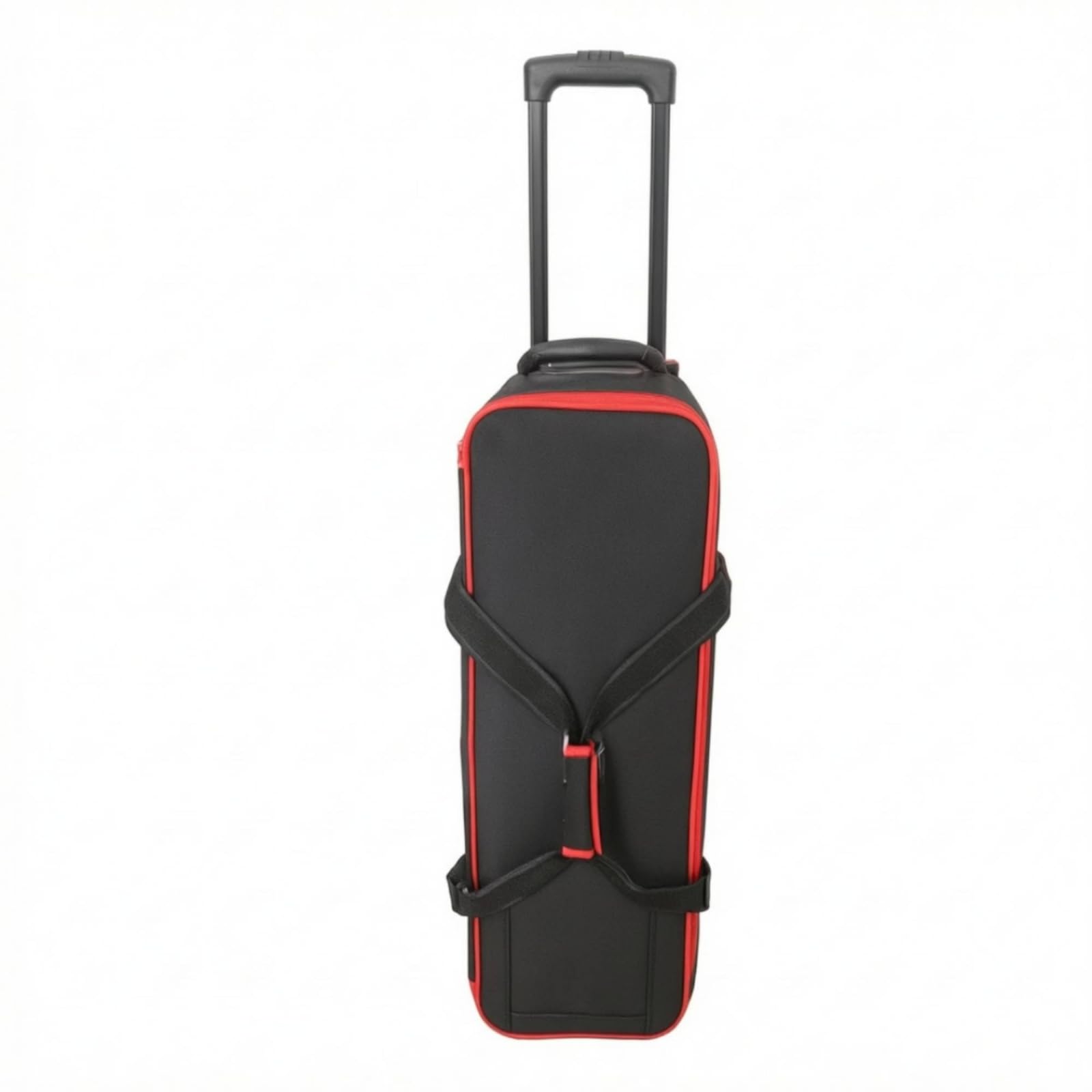 Camera Rolling Case Sac Photo Valise Trolley Boîtier Transport Intérieur Rembourré Modulable Revêtement Étanche Nylon, 86cm Rouge avec Poignée Télescopique, 86cm