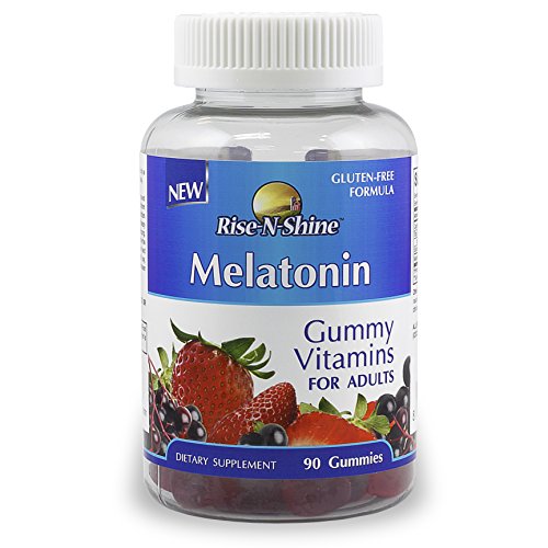 Melatonin Adult Gummies 5mg Melatonin per Serving Vitamin Supplement 90 Count