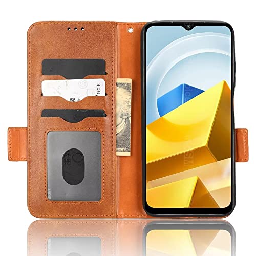 YukeTop Capa para Asus Zenfone 7 Pro, capa carteira flip de couro PU, com slots para cartão, capa pa