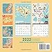 Illustrative Art Map 2022 Calendar: Travel Maps 12 Months Small Calendar Jan 2022 To Dec 2022