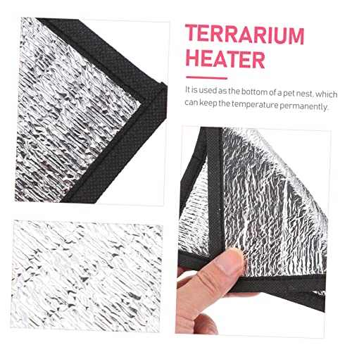 3 pzas Almohadilla térmica para reptiles ligera y compacta miniatura 4