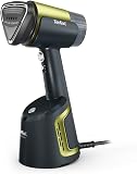 Tefal Aero Steam DT9810F0 - Piastra per vapore in ceramica, 20 g/min, serbatoio dell'acqua rimovibile da 100 ml, livello di rumore di 84 dB(A), 3 modalità, 1400 Watt, blu/verde, DT9810F0 - 1