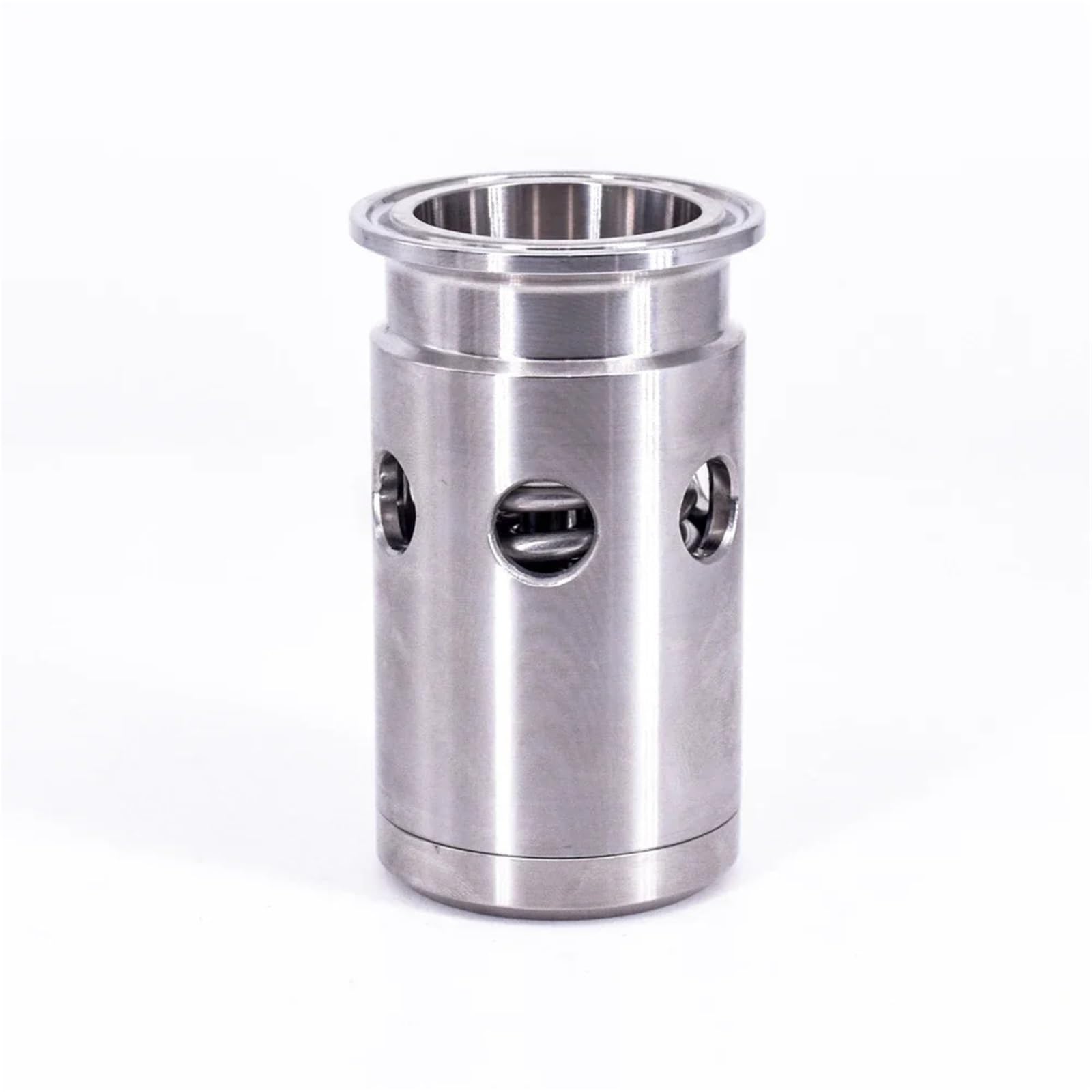 Válvula de seguridad de alivio de presión de 1,5" y 2" con abrazadera triple ajustable de 1, 2 y 3 bares, sanitaria, SUS304, for elaboración de cerveza