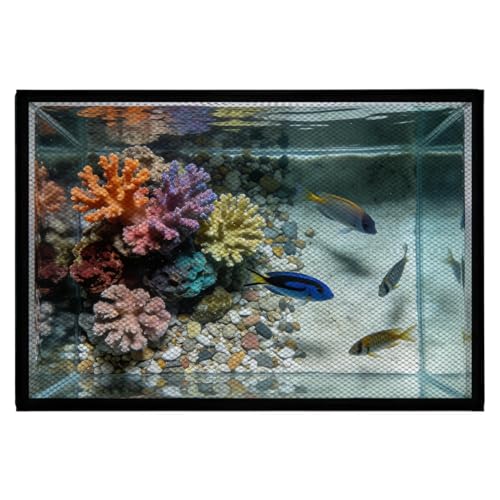 Moustiquaire d'aquarium amovible pour le salon et l'animalerie
