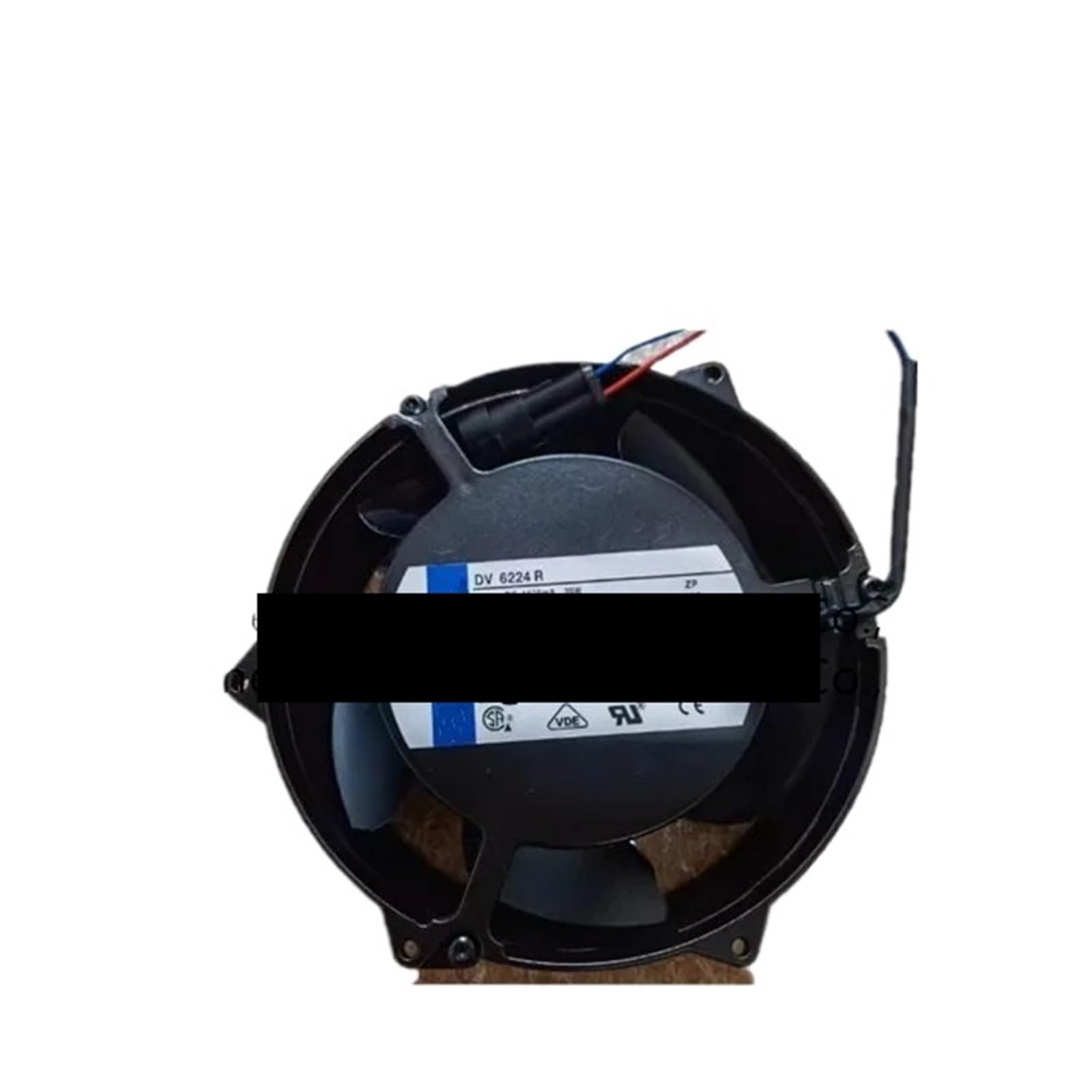 Ventilateur à trois fils 24V 37W DV6224/12 avec cadre en aluminium rigide