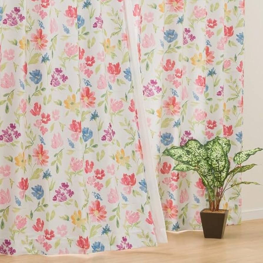 Amazon｜ニトリ 遮光2級 遮熱 カーテン RD043 100X135cm 2枚入り