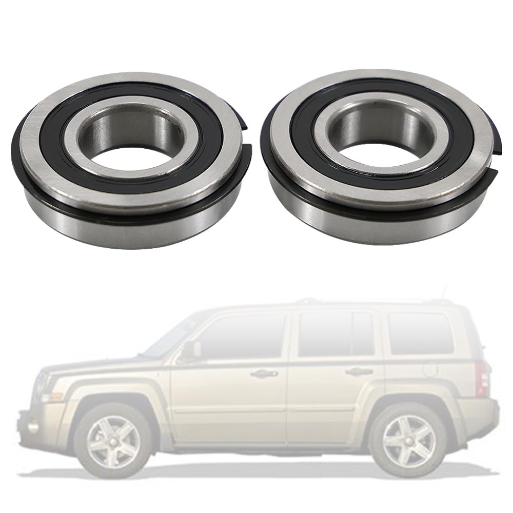 5013634AB 5013634AA 2PCS Rear Manual Transmission Input Shaft Bearing Set Compatible with Jeep Patriot 2007-2017 Compatible with Compass 2006-2017