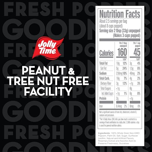 Jolly Time 2819637 Kettle Corn, Festival Fun Sweet & Salty Glazed Gourmet Microwave Popcorn thumb #1