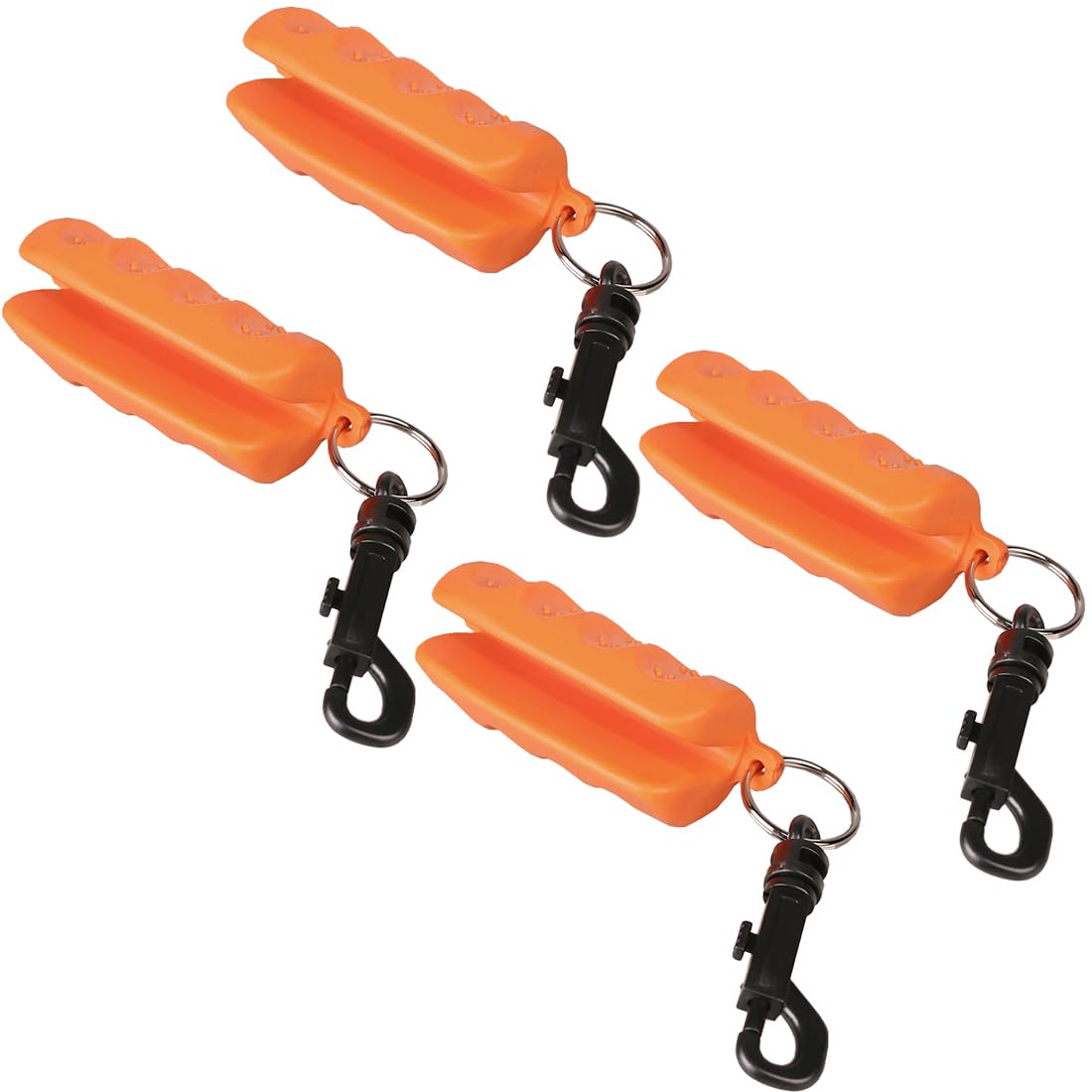 KRATARC Archery Arrow Puller Target Remover Gripper with Belt Clip (Orange-4pcs)
