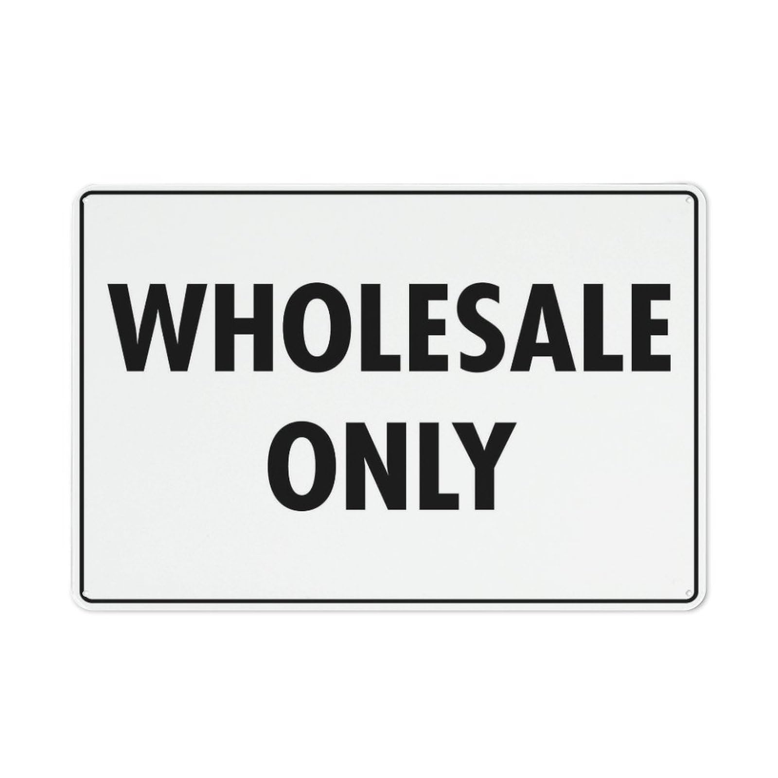 Xewazd A1960 Wholesale Only 8"X12" Rust-Resistant Aluminum Sign - Indoor & Outdoor Use For Fence & Yard