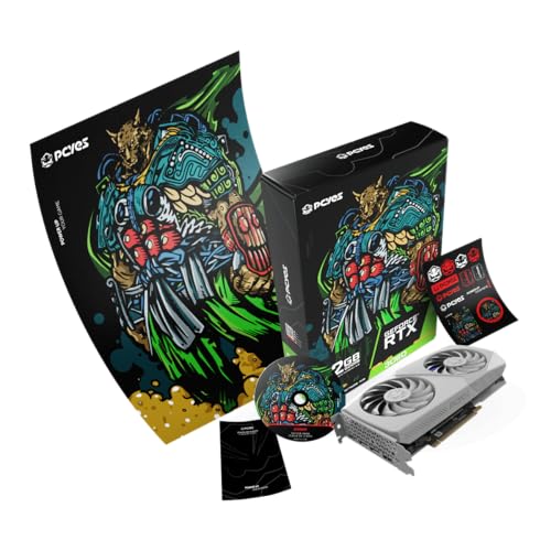 PCYES GPU NVIDIA GEFORCE RTX 3060 12GB GDDR6 192 BIT GRAFFITI PROJETO EDGE - PVRTX3060BL2F