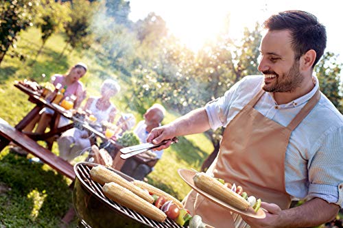 Eko Future 120 Pack Round Disposable Palm Leaf Plates Set - 40 Plates 7-10" 40 Forks 40 Knives - Biodegradable & Compostable - Bamboo Plates Disposable Like - Perfect Bbqs Camping Party #TOP5