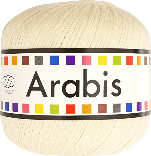 パピー アラビス 毛糸 中細 6002 クリーム 系 40g 約165m 10玉セット 10000369