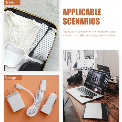 Cable adaptador de corriente con pin y cobre de alta conductividad para portátiles exigentes 2