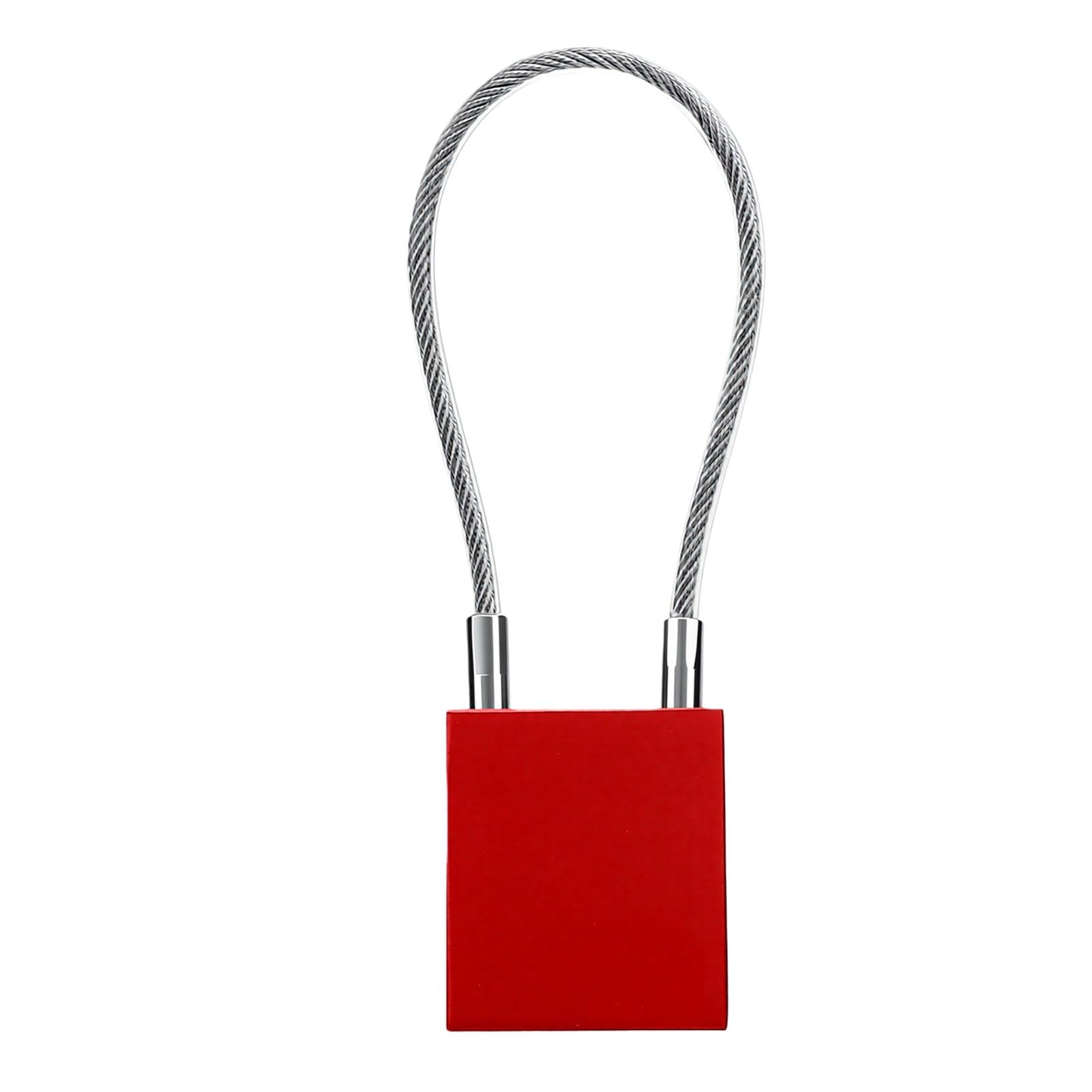 Hyuduo Zestaw Kłódek Kablowych Lockout Tagout z Regulowanym Kablem