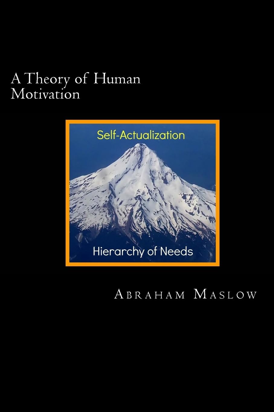 A Theory of Human Motivation (Psychology Classics)-Abraham H Mas