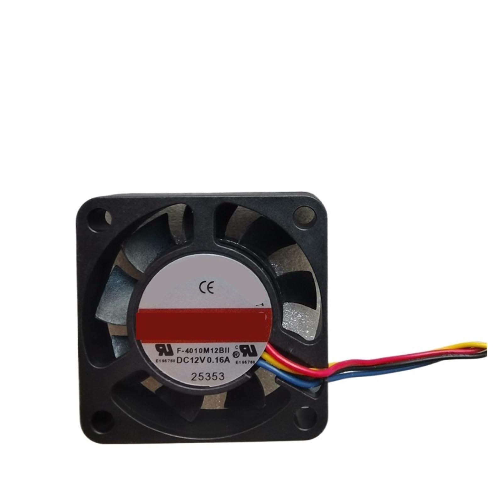 YMUGUEGH 4010 40x40x10mm F-4010M12BII 12V 0.16A 4CM cooling fan