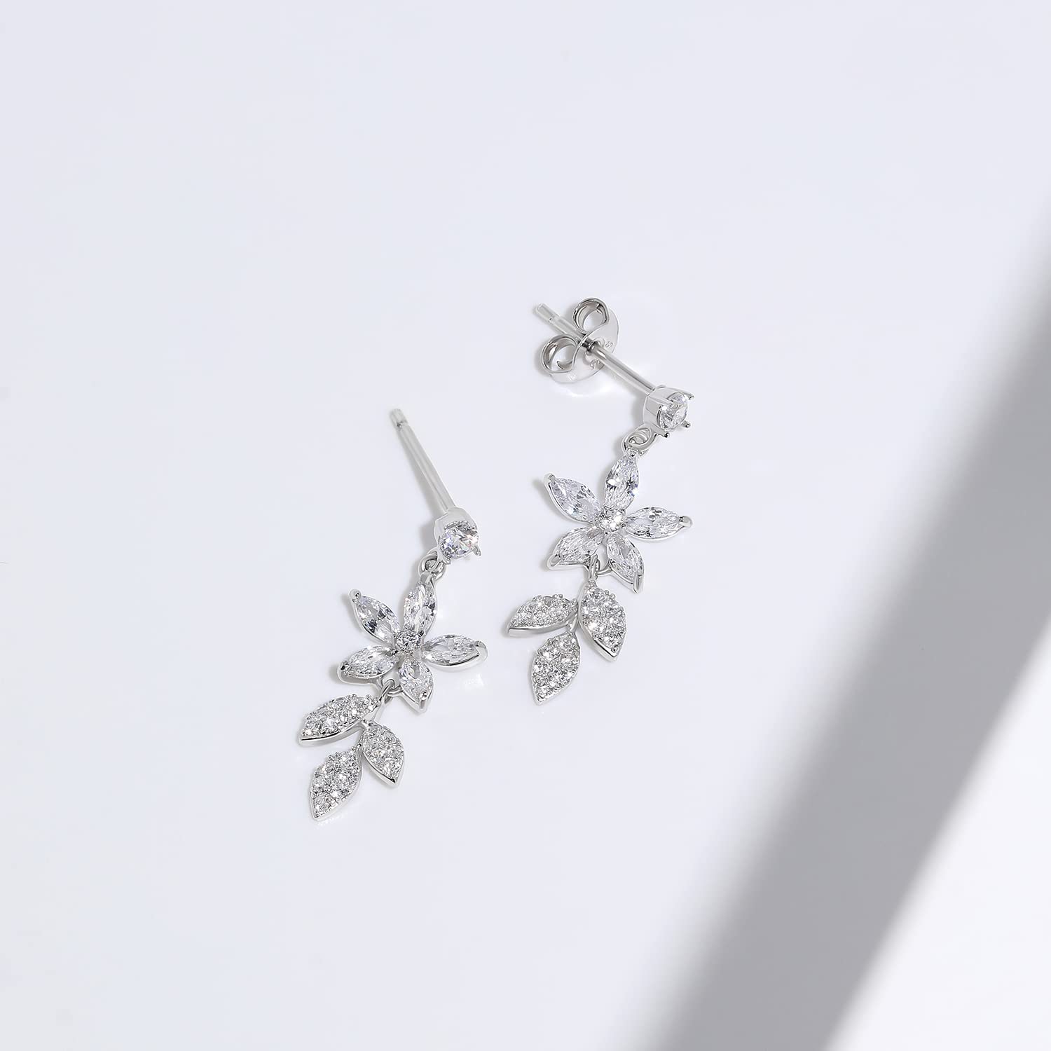 Meissa Orecchini da sposa Cristallo Orecchini argento Orecchini da ballo Orecchini carini Orecchini regalo