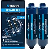 Photo Gallery spiropure - 2 filtri per acqua in linea multistadio per camper marini, sedimenti in carbonio duro e cloramina, metalli pesanti pfoa pfas (protezione flessibile non inclusa) Photo Gallery spiropure - 2 filtri per acqua in linea multistadio per camper marini, sedimenti in carbonio duro e cloramina, metalli pesanti pfoa pfas (protezione flessibile non inclusa)