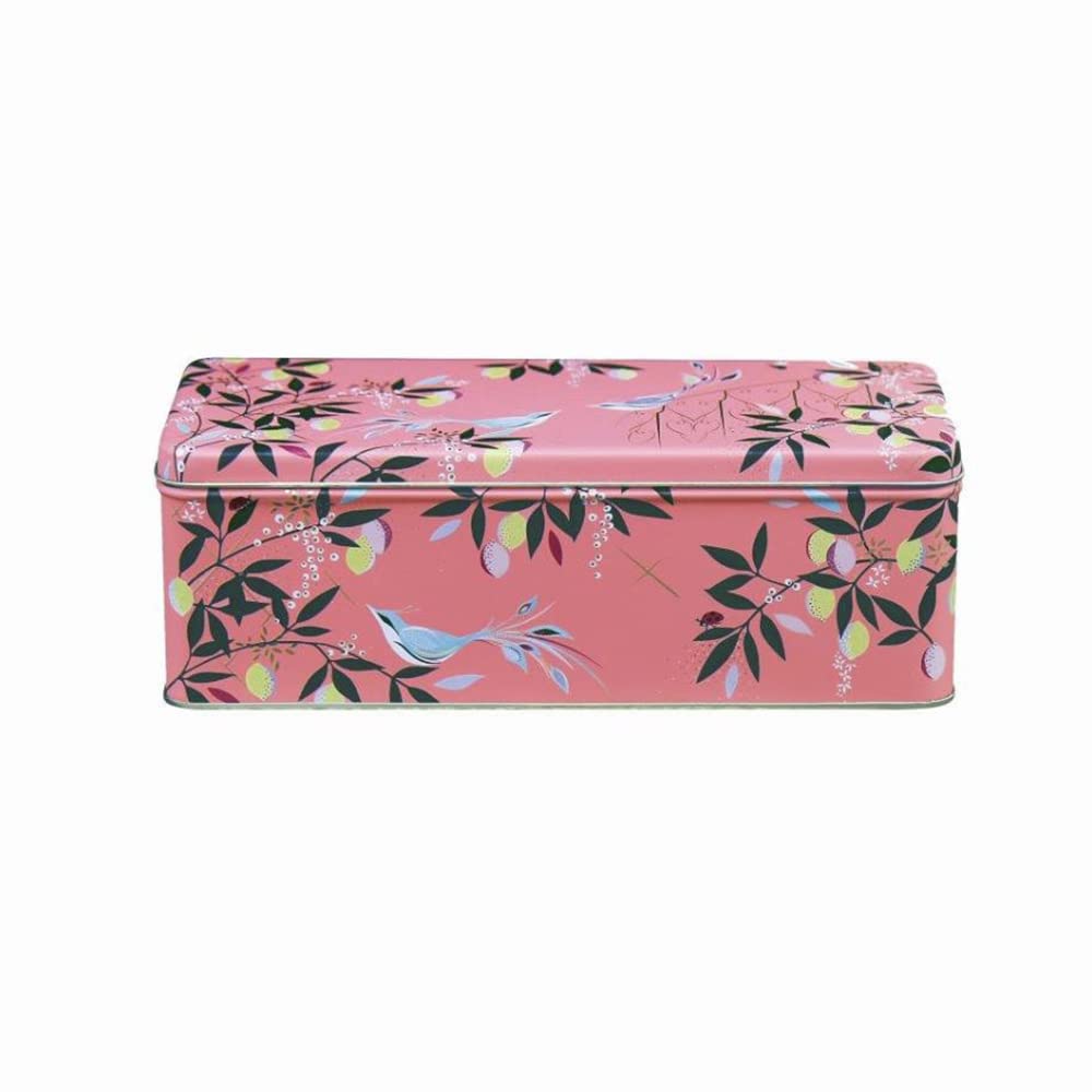 Elite Gift Boxes Sara Miller Orchard Long deep rectangular tin 240 x 100 x 78 mm
