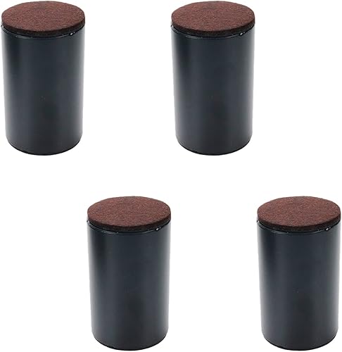 Miniatura 7 de Tsnamay Elevadores autoadhesivos de 2 pulgadas para cama y muebles, elevadores de muebles de acero a muebles o camas pesados, sillas, mesas,