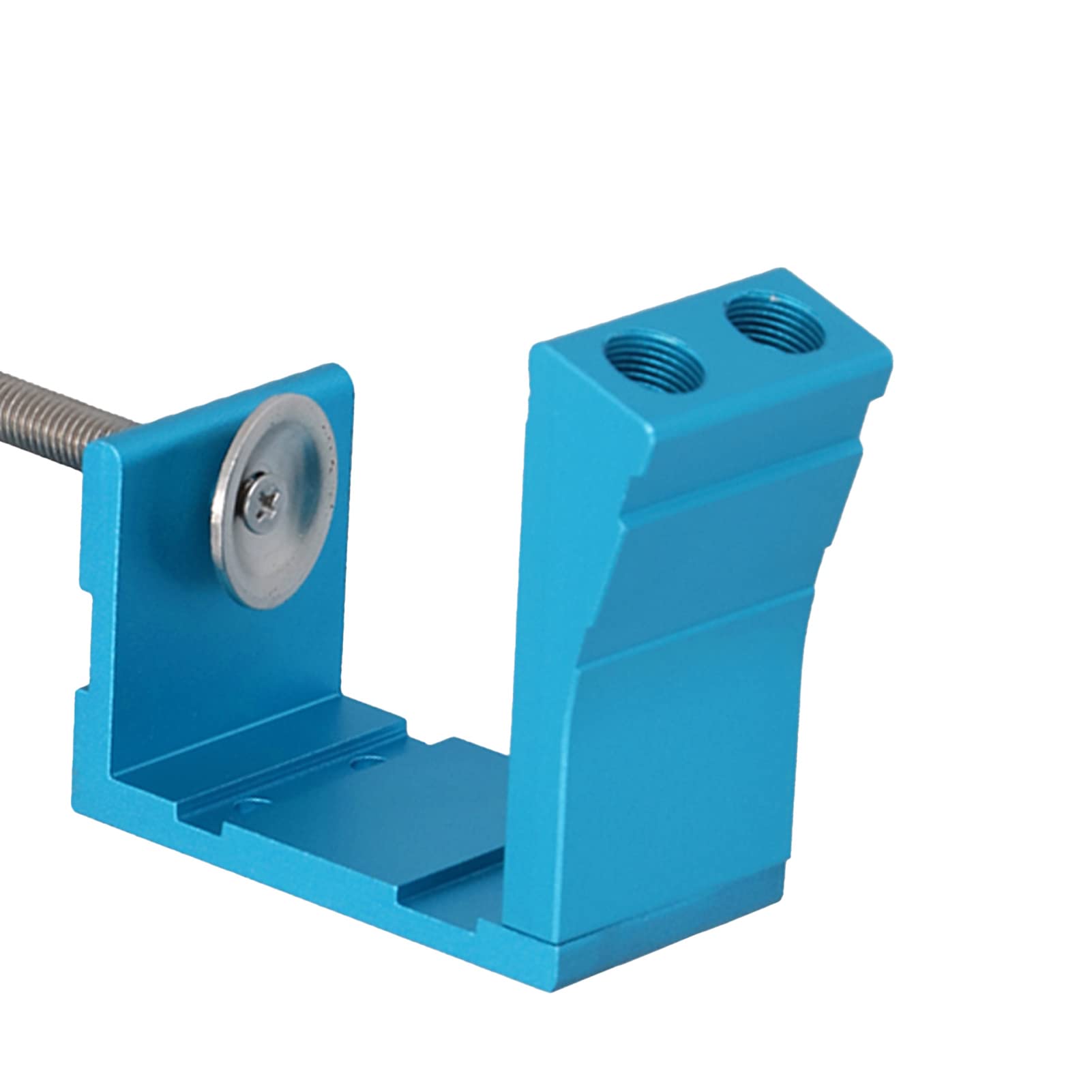 Juego de posicionador de agujeros oblicuos - Kit de plantilla de aleación de aluminio para carpintería - Accesorio esencial para perforación precisa