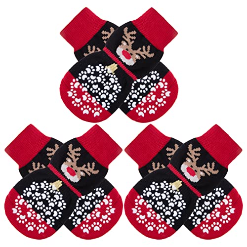 EXPAWLORER Anti-Slip Dog Socks