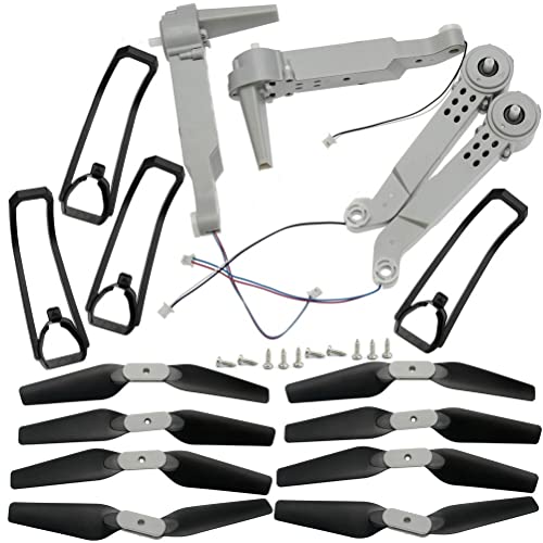 フォールドドローン互換E525 LS-E525 E88 TENG1交換部品RCクアッドコプターアームモータープロペラランディングギアガードアクセサリー(TYPE2 GY ARMS PLUG)