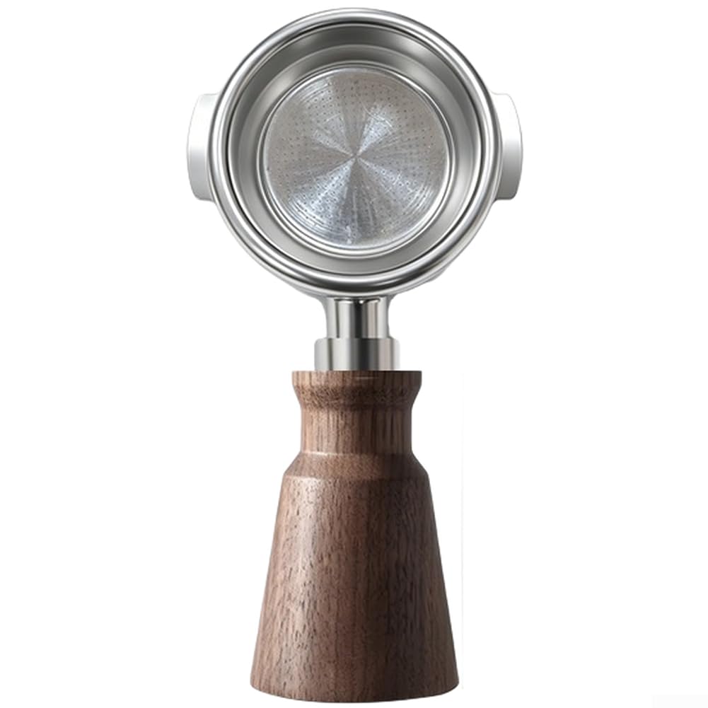 Portafiltro in stile commerciale 58 mm per macchine Petrus (legno di