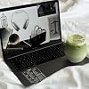 Synerlogic for Adobe Illustrator Quick Reference Keyboard Shortcut Sticker for Any MacBook or Windows PC (Clear-White)