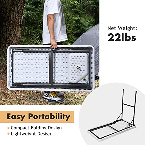 Goplus Folding Fish Cleaning Table Mesa Plegable de Limpieza para Pescado con Fregadero y Rociador, Mesa Pesada para Filetear con Conexión de Manguera y Grifo, Estación Portátil para Camping al Aire Libre miniatura 7