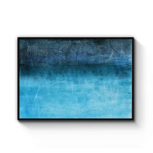 Teal Ink Wall Art Print