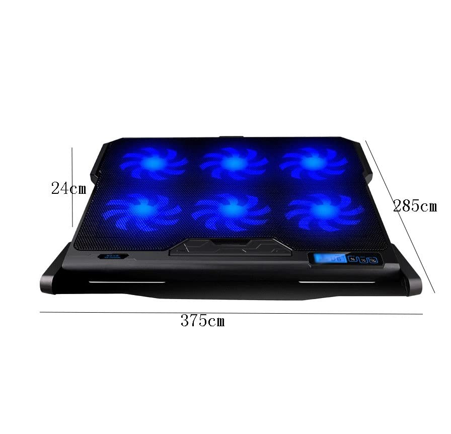 Base para Laptop con 6 ventiladores silenciosos para laptops hasta 17 pulgadas miniatura 7