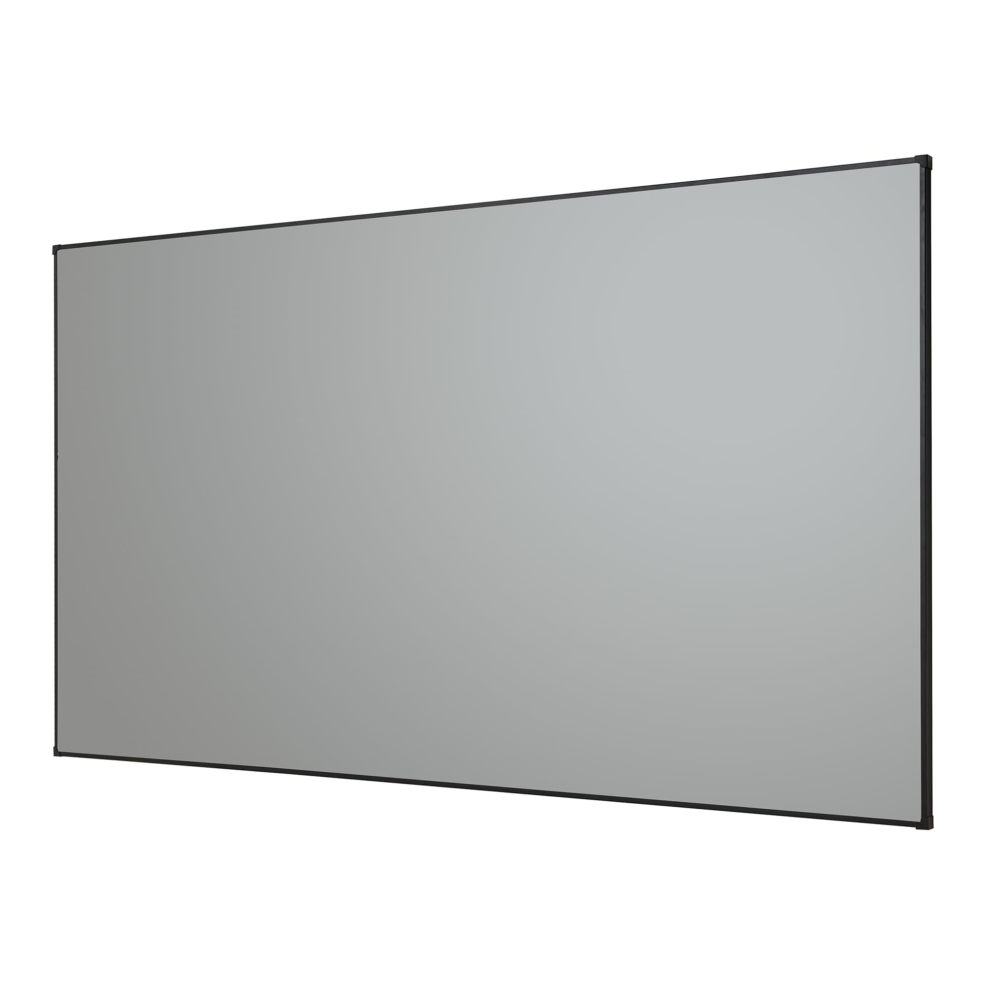 [en.casa] Écran de Projection Mural 100 Pouces Full HD 4K 8K HDR Format 16:9 Home Cinéma Présentations Qualité d'image Optimale PVC Revêtement ALR Aluminium 224 x 127 cm Gris