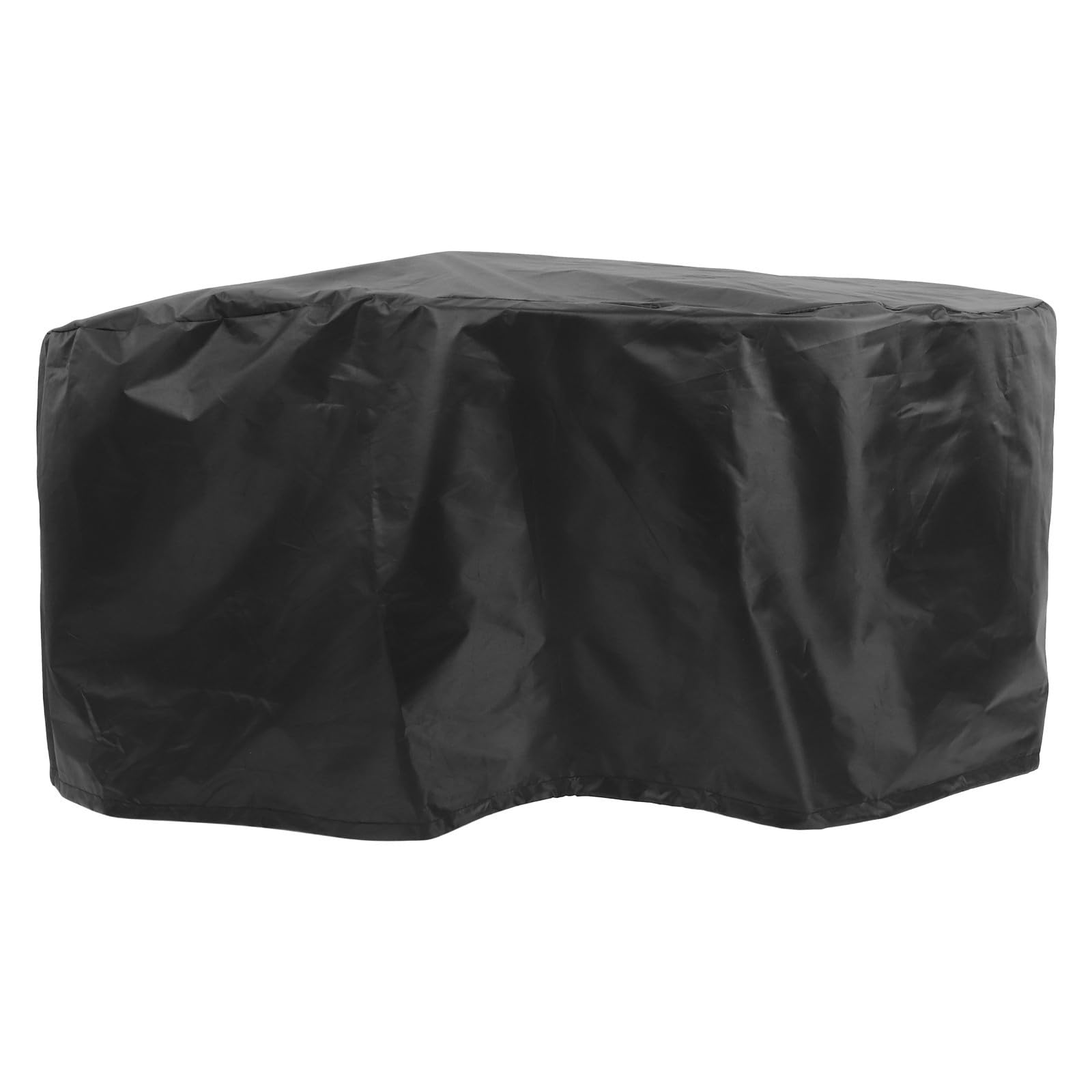 VICASKY Cubierta de Tela Oxford Negra para Patio y Piscina, Fácil Instalación, Protección contra Polvo y Sol para Tanque de Agua Exterior
