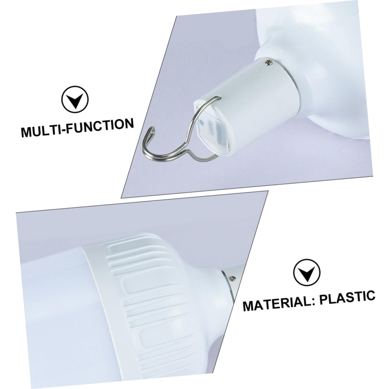 MAGICLULU Lampe de Tente LED 5730 18 Perles 1200mAh, Ambiance Noël